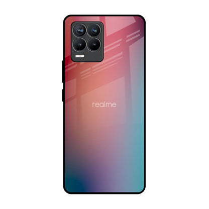 Dusty Multi Gradient Realme 8 Pro Glass Back Cover Online