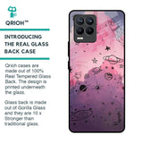 Space Doodles Glass Case for Realme 8 Pro