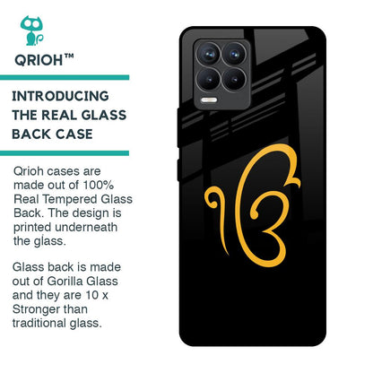 Luxury Fashion Initial Glass Case for Realme 8 Pro