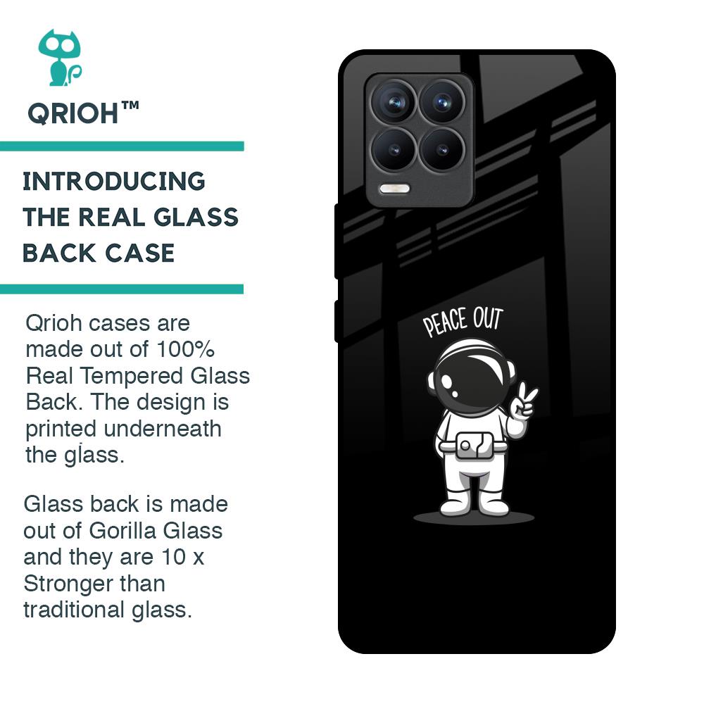 Peace Out Astro Glass Case for Realme 8 Pro