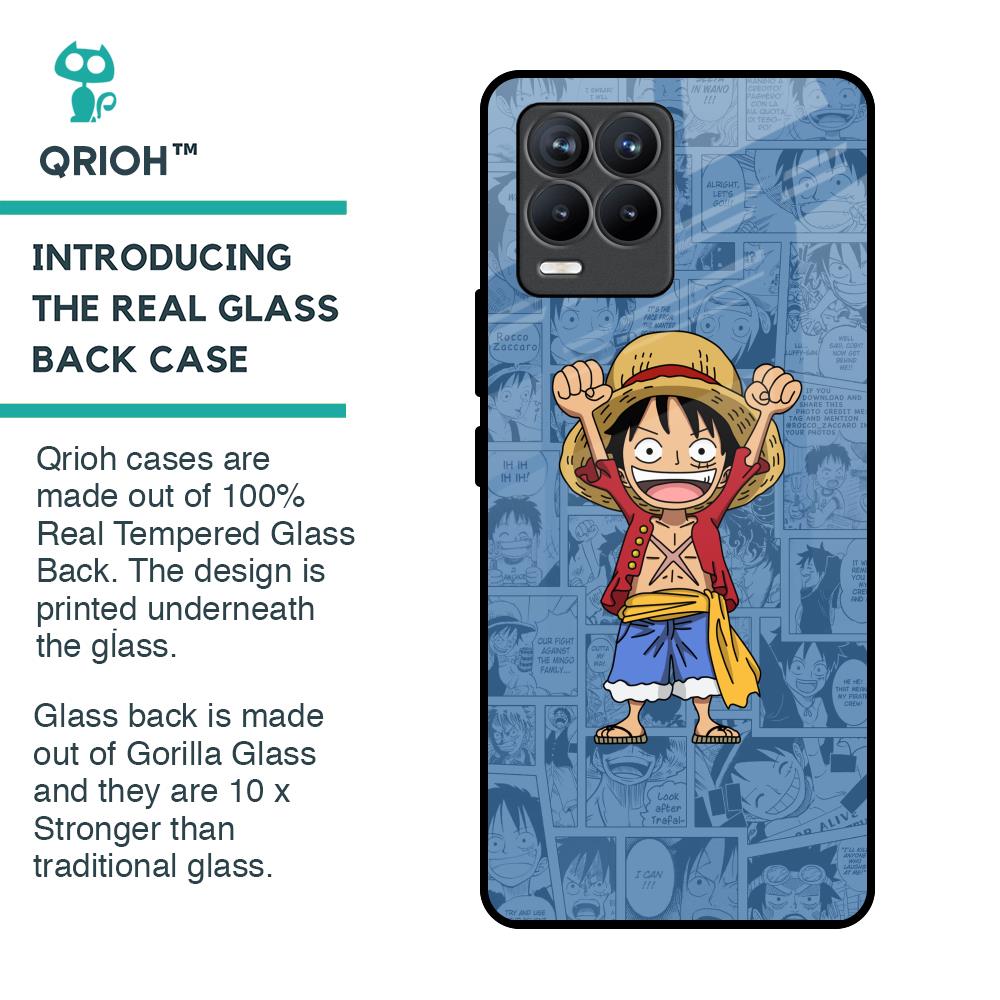 Chubby Anime Glass Case for Realme 8 Pro
