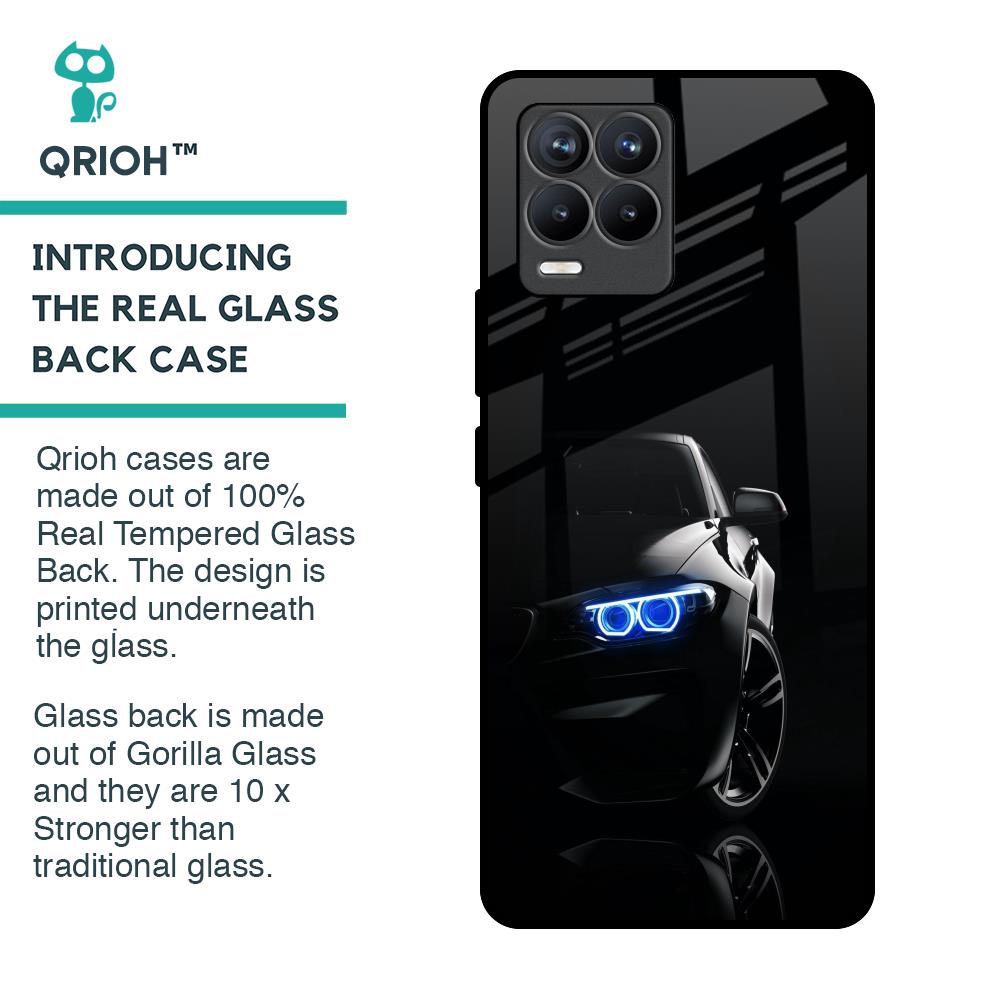 Car In Dark Glass Case for Realme 8 Pro