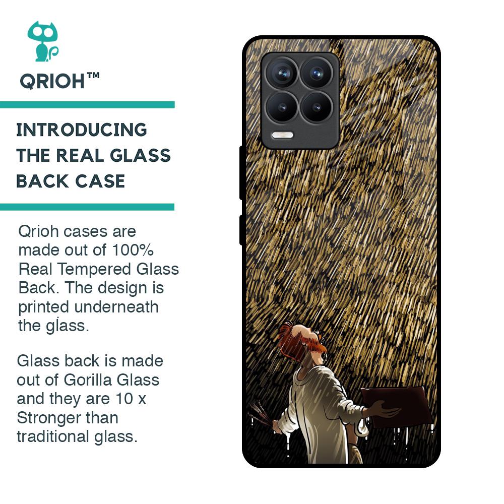 Rain Festival Glass Case for Realme 8 Pro