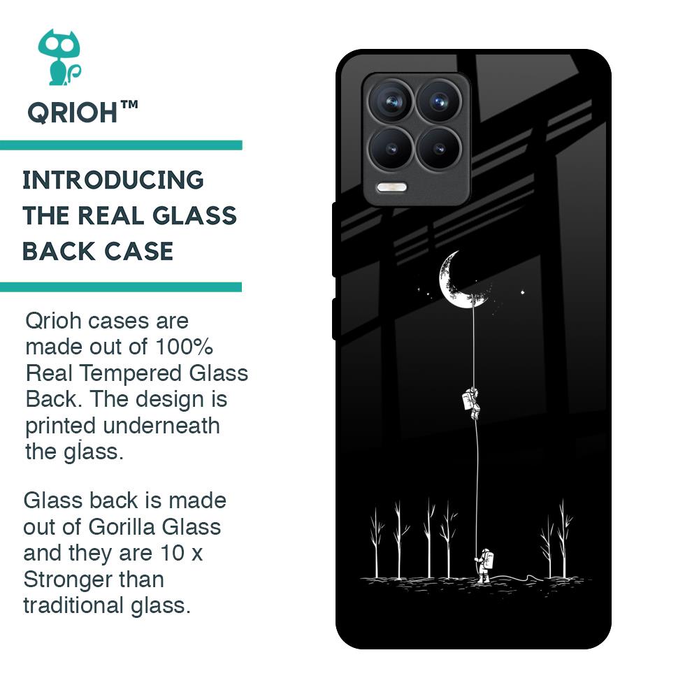 Catch the Moon Glass Case for Realme 8 Pro