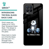 Real Struggle Glass Case for Realme 8 Pro