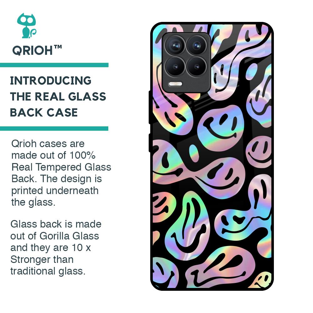 Acid Smile Glass Case for Realme 8 Pro