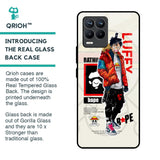 Bape Luffy Glass Case for Realme 8 Pro