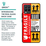 Handle With Care Glass Case for Realme 8 Pro
