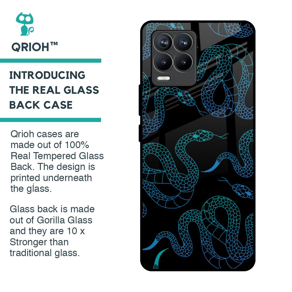Serpentine Glass Case for Realme 8 Pro
