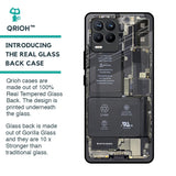 Skeleton Inside Glass Case for Realme 8 Pro