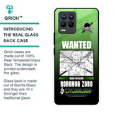 Zoro Wanted Glass Case for Realme 8 Pro