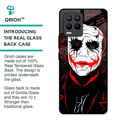 Life In Dark Glass Case For Realme 8 Pro