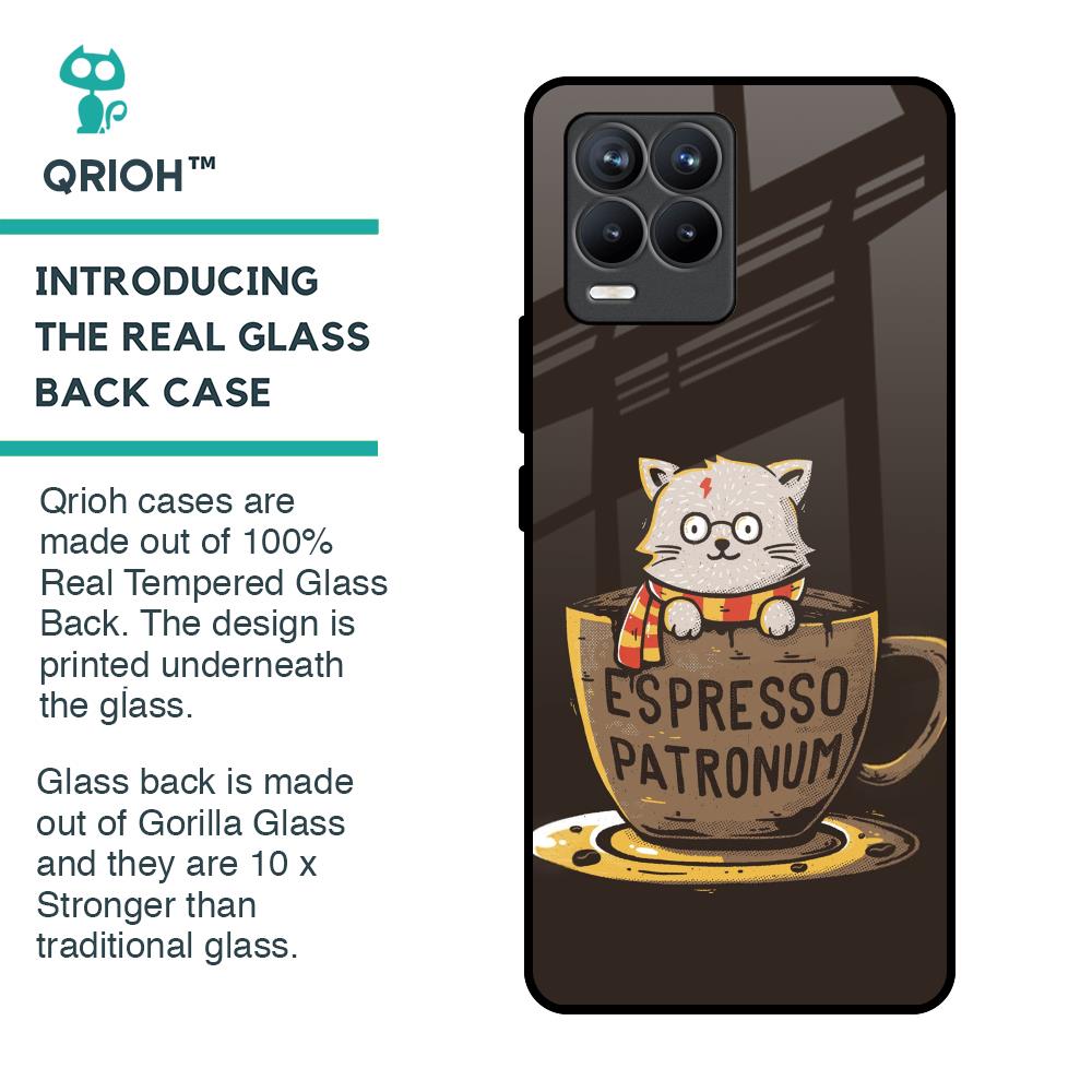 Tea With Kitty Glass Case For Realme 8 Pro