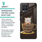 Tea With Kitty Glass Case For Realme 8 Pro