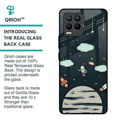 Astronaut Dream Glass Case For Realme 8 Pro