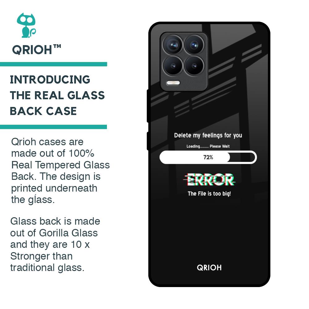 Error Glass Case for Realme 8 Pro