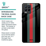 Vertical Stripes Glass Case for Realme 8 Pro