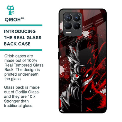 Dark Character Glass Case for Realme 8 Pro