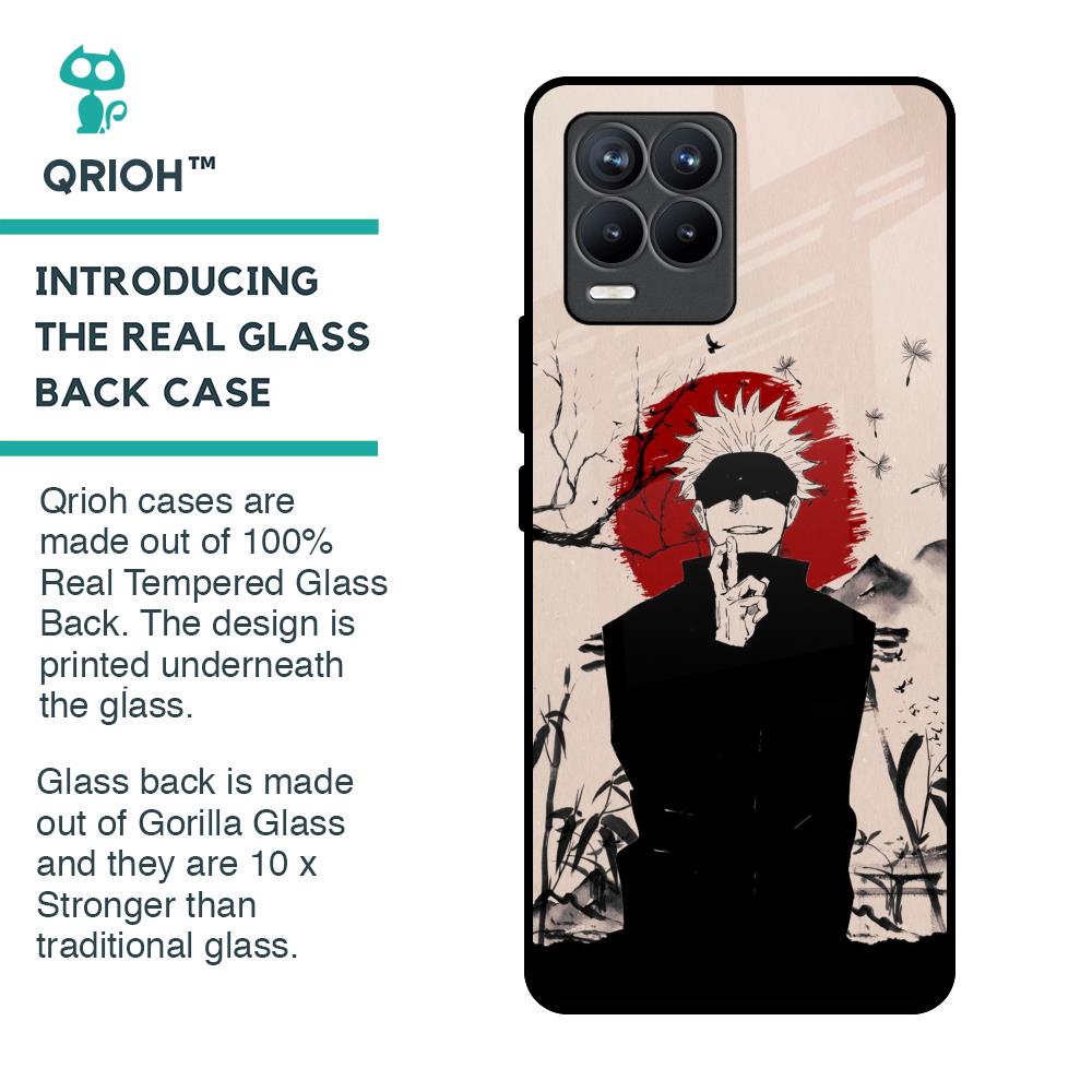Manga Series Glass Case for Realme 8 Pro