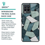 Abstact Tiles Glass Case for Realme 8 Pro