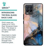 Marble Ink Abstract Glass Case for Realme 8 Pro
