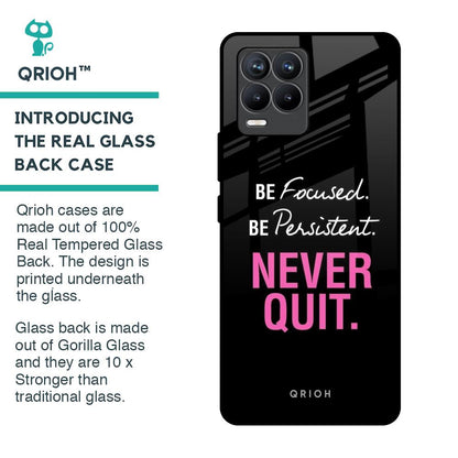Be Focused Glass Case for Realme 8 Pro