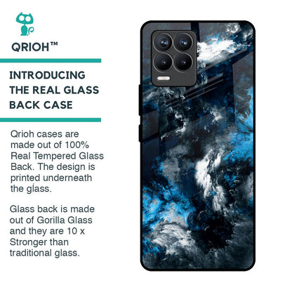 Cloudy Dust Glass Case for Realme 8 Pro