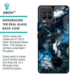 Cloudy Dust Glass Case for Realme 8 Pro