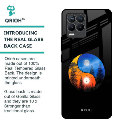 Yin Yang Balance Glass Case for Realme 8 Pro