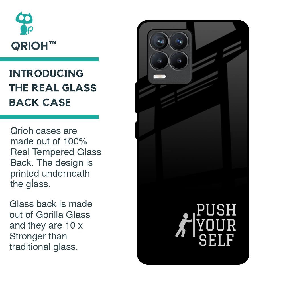 Push Your Self Glass Case for Realme 8 Pro
