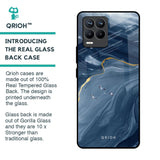 Deep Ocean Marble Glass Case for Realme 8 Pro