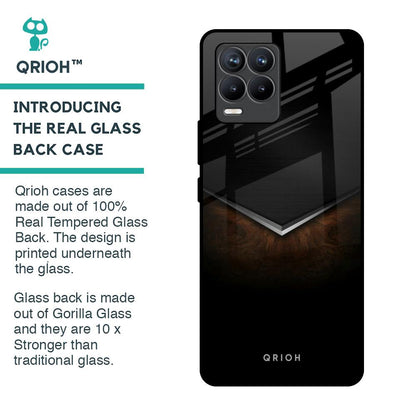 Dark Walnut Glass Case for Realme 8 Pro