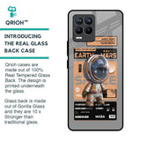 Space Ticket Glass Case for Realme 8 Pro