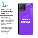 Make it Happen Glass Case for Realme 8 Pro