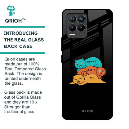 Anxiety Stress Glass Case for Realme 8 Pro