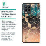 Bronze Texture Glass Case for Realme 8 Pro