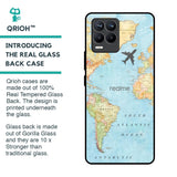 Fly Around The World Glass Case for Realme 8 Pro
