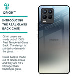 Tricolor Ombre Glass Case for Realme 8 Pro