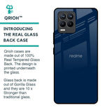 Royal Navy Glass Case for Realme 8 Pro
