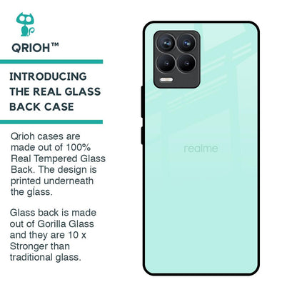 Teal Glass Case for Realme 8 Pro