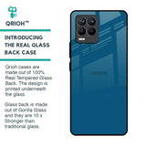 Cobalt Blue Glass Case for Realme 8 Pro
