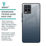 Smokey Grey Color Glass Case For Realme 8 Pro