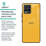 Fluorescent Yellow Glass case for Realme 8 Pro
