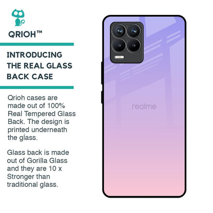 Lavender Gradient Glass Case for Realme 8 Pro