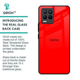 Blood Red Glass Case for Realme 8 Pro