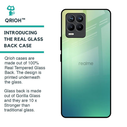 Dusty Green Glass Case for Realme 8 Pro