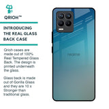 Sea Theme Gradient Glass Case for Realme 8 Pro