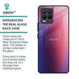 Multi Shaded Gradient Glass Case for Realme 8 Pro