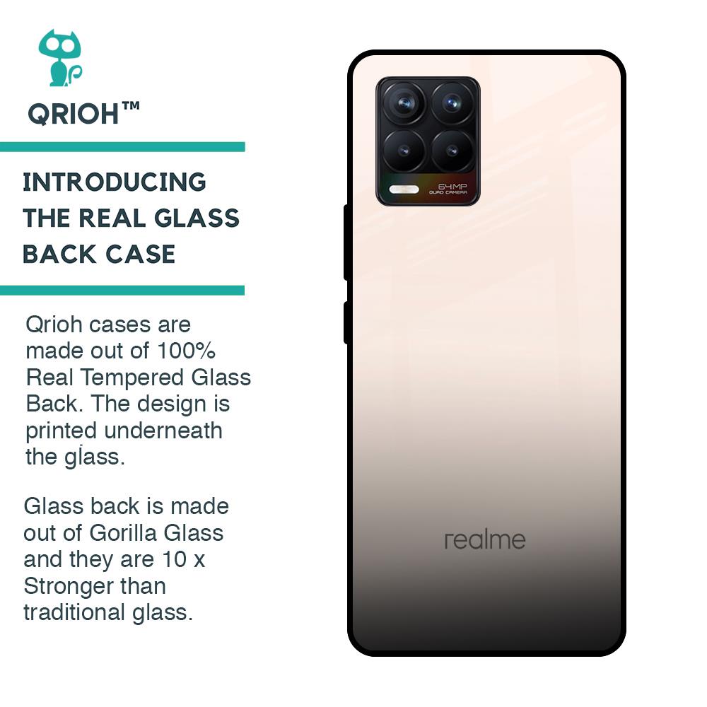 Dove Gradient Glass Case for Realme 8 Pro