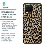 Leopard Seamless Glass Case For Realme 8 Pro